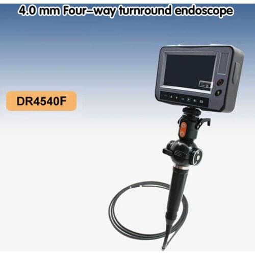 4 Way Direction OD 4.0mm Inspection Camera Borescope Endoscope 4.3''LCD Industry Video Endoscope Length 1.5m USB SD Card DR4540F