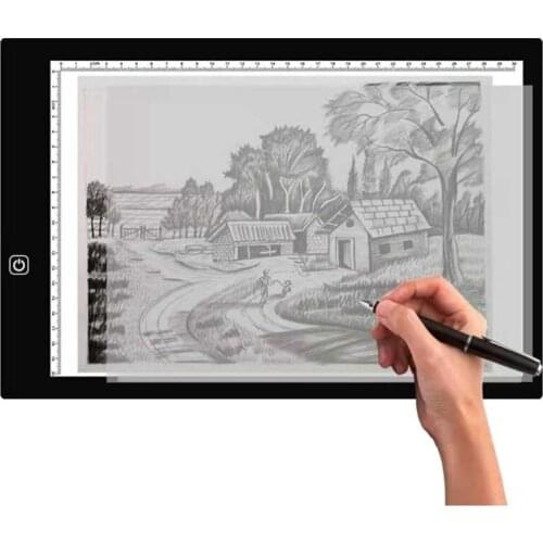 Graphic Tablet LED Tracing Light Box Ultra Thin Stepless Dimmable Brightness Artcraft Light Table Pad Board