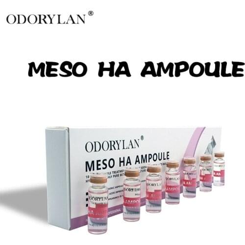 Korea 5ml Pure Micro Molecular Cross-linked Hyaluronic Acid Ampoule Mesotherapy Collagen HA Hyaluronic Acid BB Skin Whitening