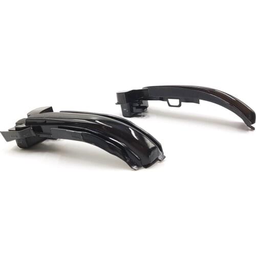 Car Flashing 1Pair LED Dynamic Turn Signal Blinker Sequential Side Mirror Indicator Light 2019 2020 For Ford Focus 4 MK4