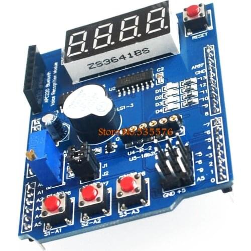 Multifunctional expansion board kit based learning for arduin UNO r3 LENARDO mega 2560 Shield