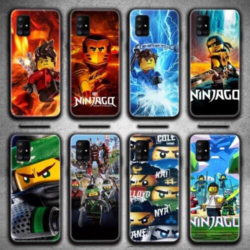 Cartoon Ninja Phone Case For Samsung Galaxy A21S A01 A11 A31 A81 A10 A20E A30 A40 A50 A70 A80 A71 A51