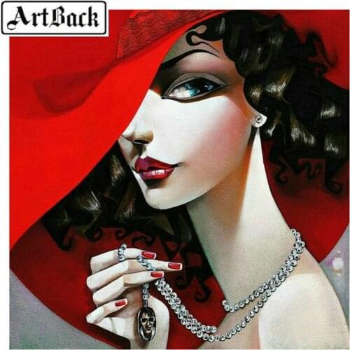 Needlework pretty woman 5d diy diamond painting set rhinestone mosaic 3d full square diamond embroidery crafts gift