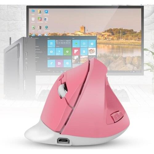 New Small Wireless Gaming Mouse 2.4GHz 1600DPI Ergonomic Desktop Vertical Mouse Office USB Computer Wireless Mouse For laptop PC