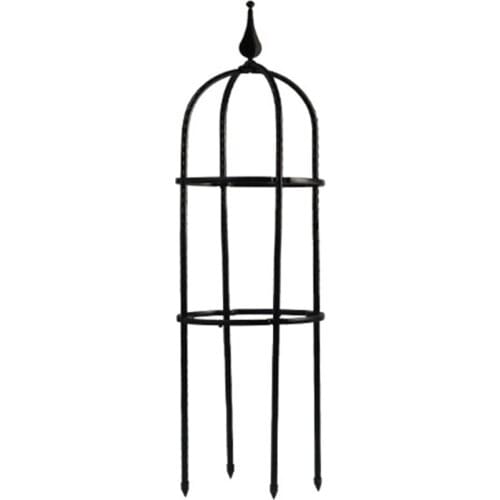Rose Trellis Plant Climbing Frame Plants Stand White Stainless Steel Garden 20 X 60cm Black Adjustable Natural U-Hoops