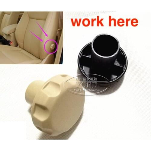1pc for Ford Mondeo Edge S-max seat adjustment handle backrest knob