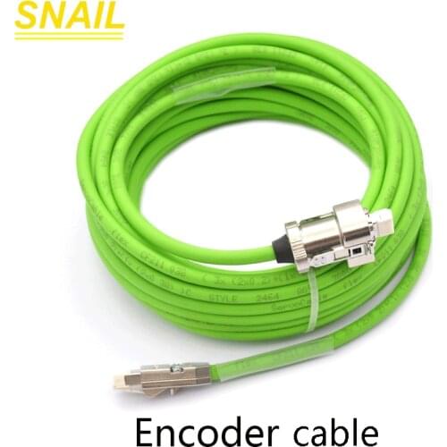 Signal cable 6FX5002-2DC10-1AF0 1BA0 1BF0 1DA0 for siemens SINAMICS S120 series encoder.for DRIVE-CLIQ signal transmission