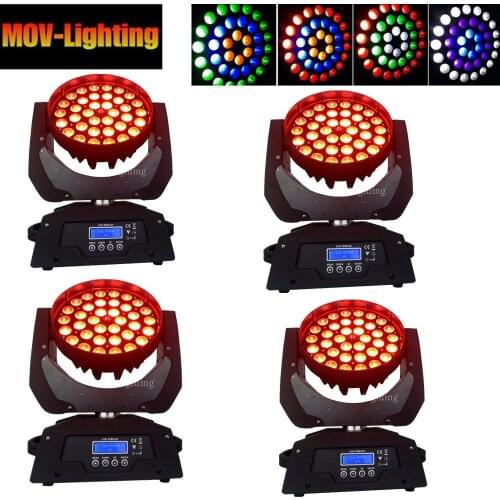 4 unit China Lyre Led Moving Head zoom wash Beam Lighting Professional for DJ Disco