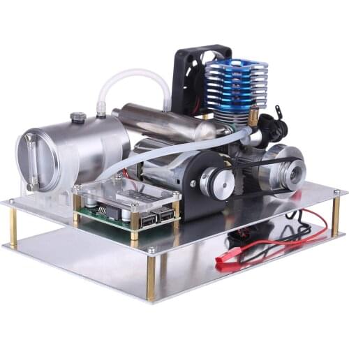 VX 18 Single Cylinder 2-stroke Air-cooled Assembled Methanol Engine Generator Model with Voltage Digital Display and Dual USB