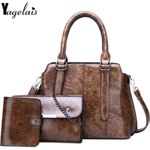 Women Bag Fashion Casual Handbags Luxury Large Capacity Leather Tote Designer Shoulder Bags Composite bag bolsos mujer