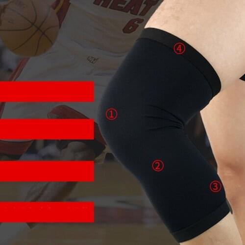 1Pcs Sports Running Cycling Gym Knee Pad Support Braces Elastic Nylon Compression Knee Protector Sleeve For Volleyball Basketba
