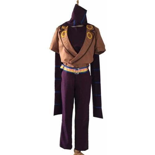 2018 JoJos Bizarre Adventure JOSEPH JOESTAR Cosplay Costume