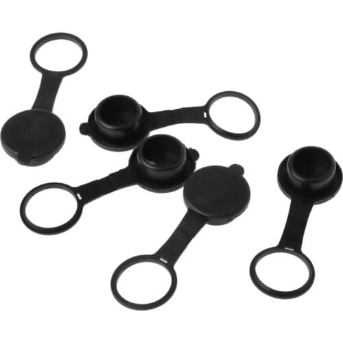 5pcs Universal Car Cigarette Lighter Socket 12V Outlet Lid Waterproof Cover Cap