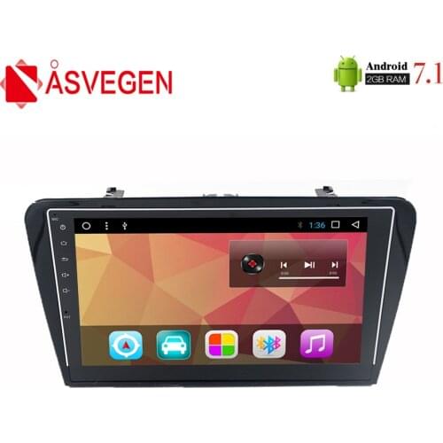 Asvegen 10.2 inch Android 7.1 Quad Core Car Auto Radio For Skoda Octavia 2014-2016 with Wifi GPS Navigation Multimedia Player