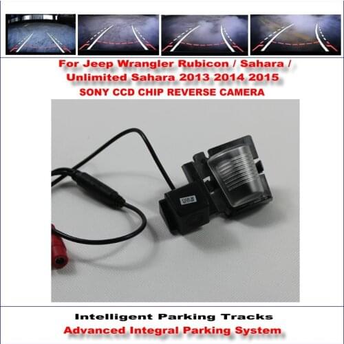 Car Rear Camera For Jeep Wrangler Rubicon/Sahara/Unlimited 2013-2015 HD Parking Intelligentized Dynamic Guidance CAM