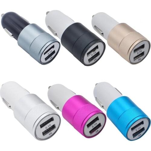 LED 5V 2.1A Dual USB Fast Car Charger Adapter for iPhone Samsung Galaxy Tablet зарядное устройство Battery Charging Units