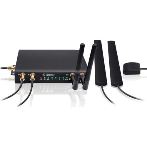 R340 Series car WIFI Dual sim 4G LTE router with sim card slot and external SMA antenna