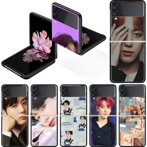 Euphoria Jungkooks KPOP Case for Samsung Galaxy Z Flip3 Back Cover For Galaxy Z Flip 3 5G 6.7" Smartphone Shell Coque Housing