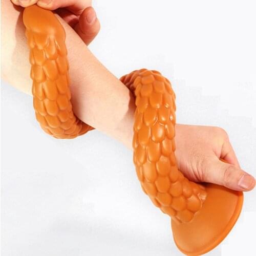 Dragon scale Anal Plug 50cm Super Long Anal Dildo Huge Anal Butt Plugs Erotic Adult Sex Toys For Women Men Gay Anus Dilator