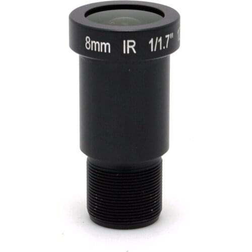 F1.8 4K 12MP 1/1.8" M12 8mm CCTV Lens S Mount 55.6 Degrees For UHD Security Camera High Quality NEW CCTV Products SL-HD0818B4K