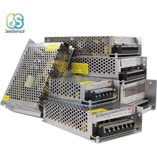 Switching Power Supply Light Transformer AC 110V 220V To DC 5V 12V 24V 48V Power Supply Source Adapter For Led Strip CCTV