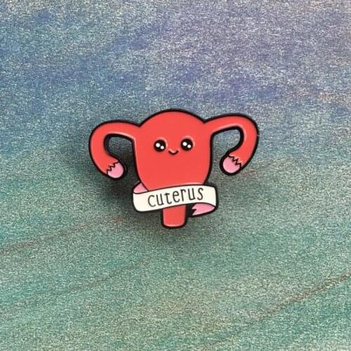 Red Cute Metal Enamel Pins and Brooches for Women Men Lapel Pin Backpack Bags Badge Kids Gifts