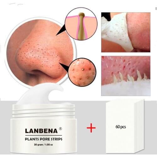 Blackhead Remover Nose Face Mask Pore Strip tearing Black Mask Peeling Acne Treatment Unisex Deep Cleansing Skin Care