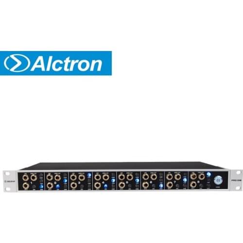 Alctron PRODI8 multi-purpose 8-channel direct injection box eight channels DI Box active impedance converter for on stage,studio
