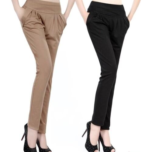 MsDaste Women's Trousers Harem Pants