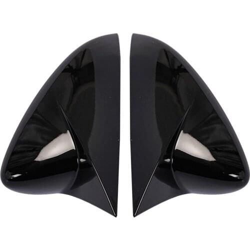 Car ABS Rearview Mirror Cover Rear View Cap Trim for Mazda 3 Axela 2020