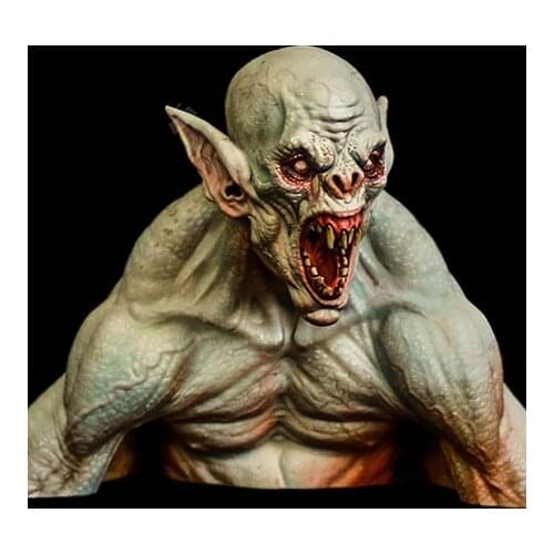 New Unassembled 1/10 ancient officer fantasy man bust Resin Figure Unpainted Model Kit