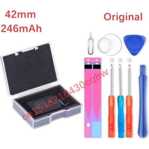 NEW Original A1579 Battery a1579 Real 246mAh For Apple watch 42mm Series 1 A1579 Series1 42mm A1544 batteries
