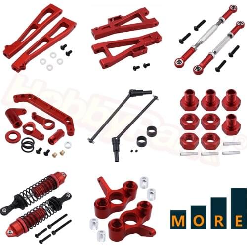 Metal Aluminum Alloy Upgrade Parts for JLB Racing CHEETAH 1/10 Brushless RC Car Monster Truck Hop-Ups