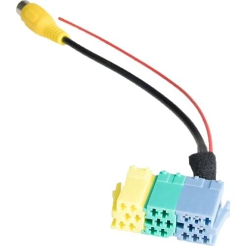 Rear View Camera RCA Adapter Wire For Skoda Fabia 2016-2017 Original Switch RCA Connector Convertor Cable