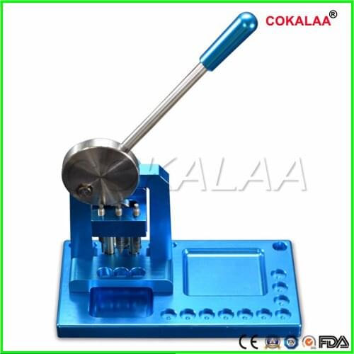 Portable Dental Handpiece Repair Kit Professional Maintenance Tools With Metal Box