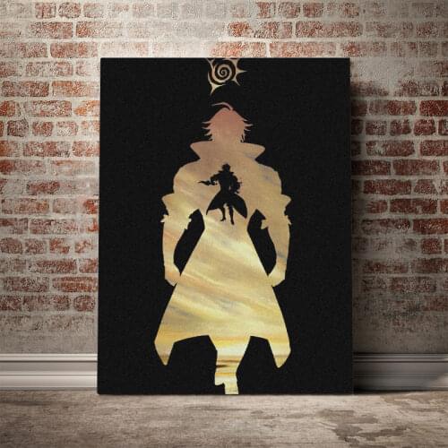 Estarossa Nanatsu n Taizai Poster Canvas Wall Art Decoration prints for living Kid Children room Home bedroom decor painting