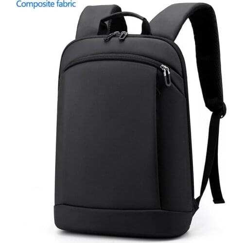 2021 New Unisex Backpack Laptop Bag 14/15.6 Office Work Business Bag Black Backpack Slim Lightweight Small Women Backpacks