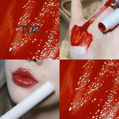 1pcs Lip Gloss Plumper Shimmer Liquid Lipstick Moisturizer Lip Tint Waterproof Long Lasting Sexy 3D Lip Plump Maquiagem TSLM1