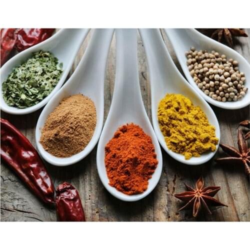 5d Diy Diamond painting Cross Stitch Diamond Embroidery sale seasoning Food Mosaic paintings by number kitchen decorationZP-656