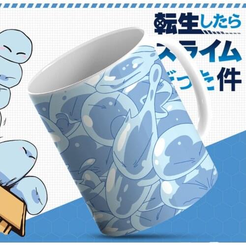 Anime JK Tensei shitara Slime Datta Ken Rimuru Tempest Cosplay Mug Ceramic Daily Drink Cup Gift