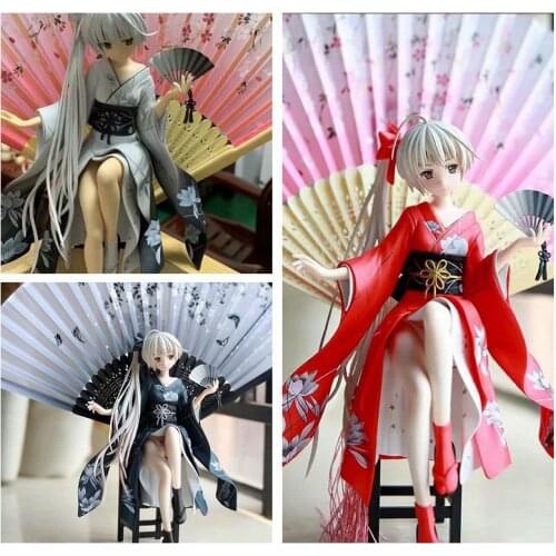 Anime Yosuga No Sora Kasugano Sora Figure Kimono Ver. PVC Model Figure Toy