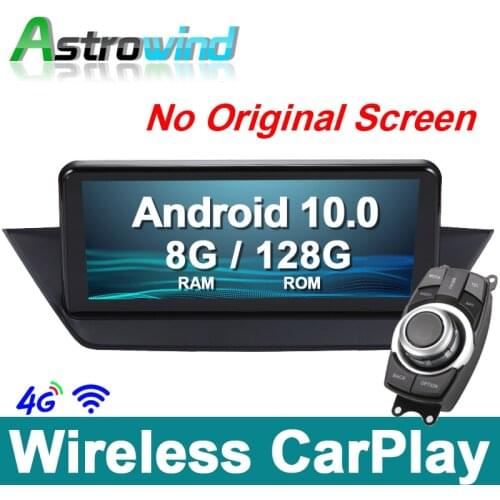 10.25" 128G ROM Android 10.0 System Car GPS Navigation Auto Radio Stereo Media ForBMW X1 E84, no original screen, offer idrive