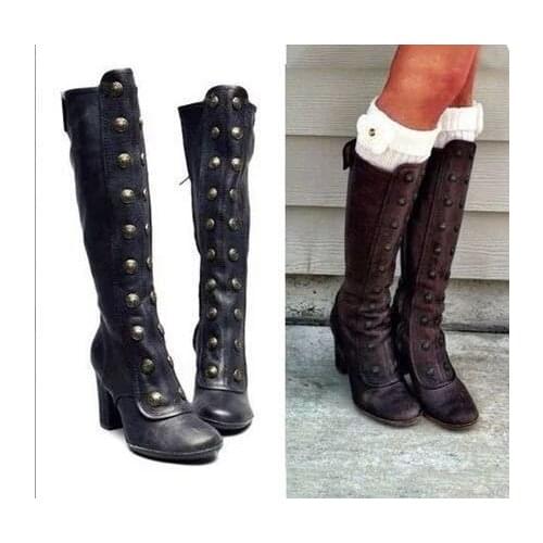 Cosplay Medieval Retro Female Warrior Soldier Knight Armor Shoes Cover costume accessories woman Armor Boots COS Foot Cover