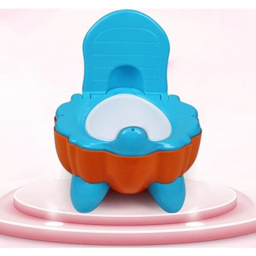 Baby Pumpkin Potty Seat Children Toilet Training Seat Pedestal Cushion Pad Ring Baby Toilet Seats XH8Z