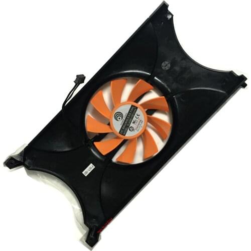 Original PLA08015B12HH GPU GTS450 GTX550Ti Cooler Graphics Card Fan For emtek GTS450 GTX550Ti VGA Video Card Cooling