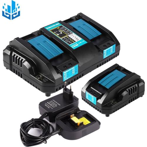 Upgraded Li-Ion Battery Charger 4A Charging For Makita 18V B Serices BL1860 BL1830 BL1430 Electric Power Charger USB Prot