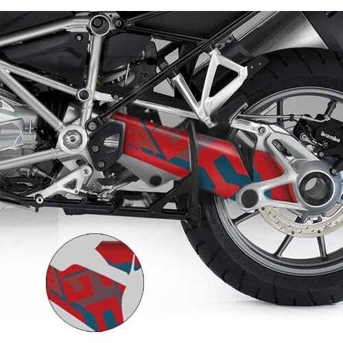 Motorcycle 2D Printing Side Decals Chain Protector Cover For BMW R1250GS R1200GS ADV LC r 1200 1250 gs 2013-2020