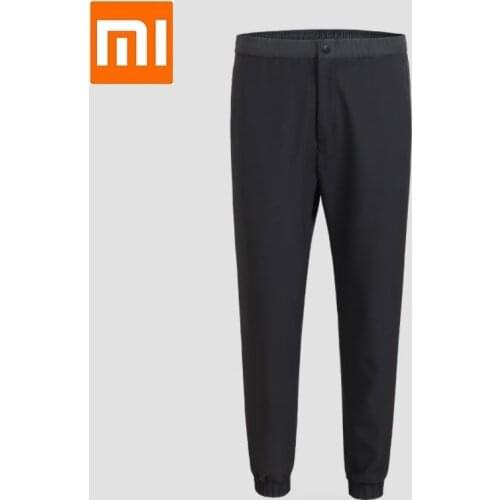 Youpin man Cottonsmith Fleece waterproof Windproof Pants male Casual sweatpants Breathable Fitness Running trousers