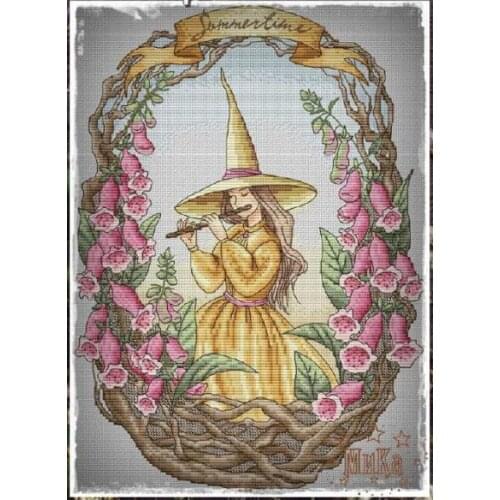 ZZ1474 DIY Homefun Cross Stitch Kit Packages Counted Cross-Stitching Kits New Pattern NOT PRINTED Cross stich Painting Set