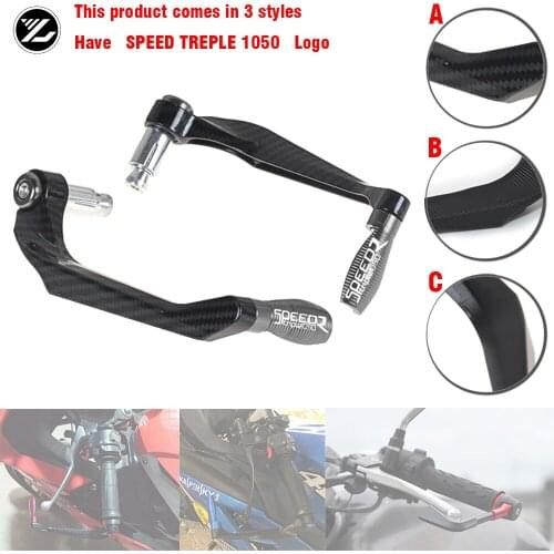 For Triumph Speed Triple 1050 R 2011 2012 2013 Handguards Handlebar Grips Protector bar ends Levers Guard